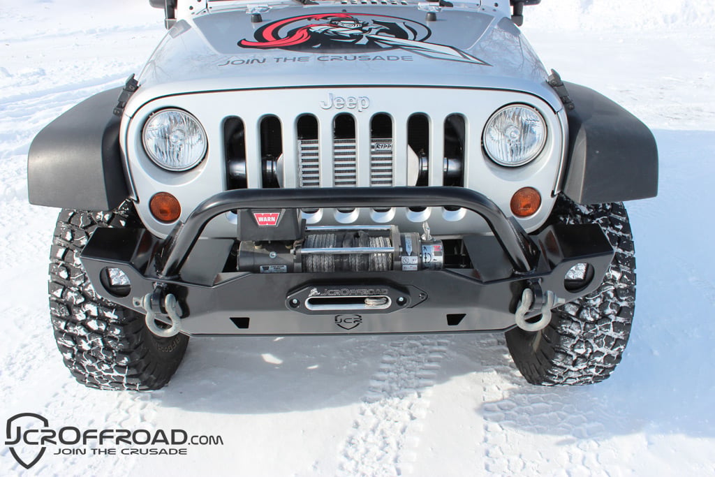 Mid-width Front Bumper | Crusader | Jeep Wrangler JK (07-18)