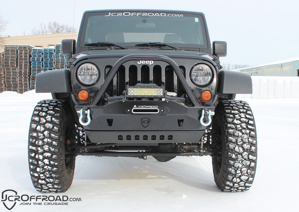 Stubby Front Bumper | Mauler | Jeep Wrangler JK (2007-18)