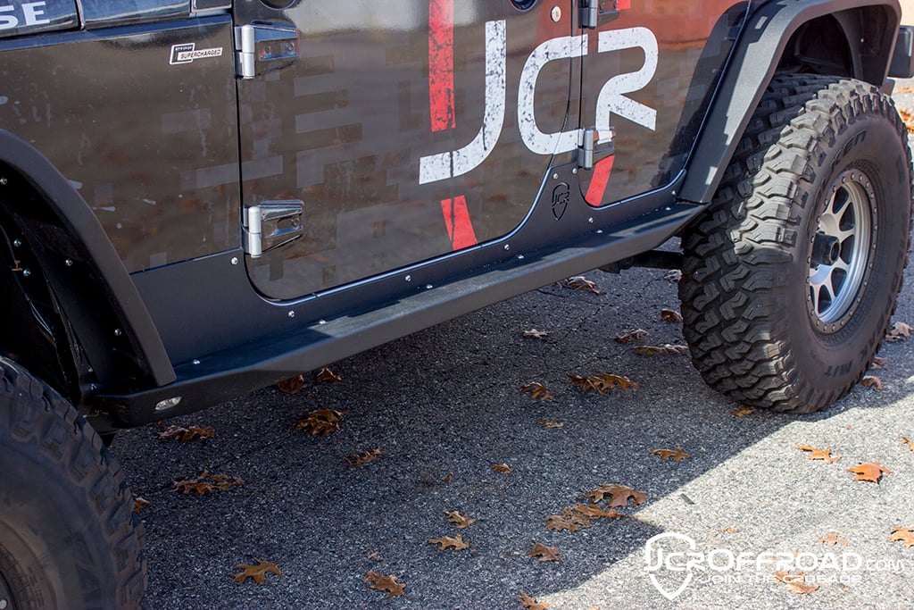 Boatside Rocker Guards | Crusader | 4 Door Jeep Wrangler (2007-18)