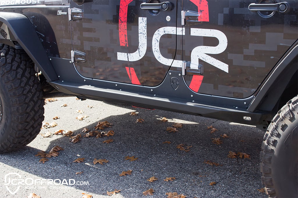 Boatside Rocker Guards | Crusader | 4 Door Jeep Wrangler (2007-18)
