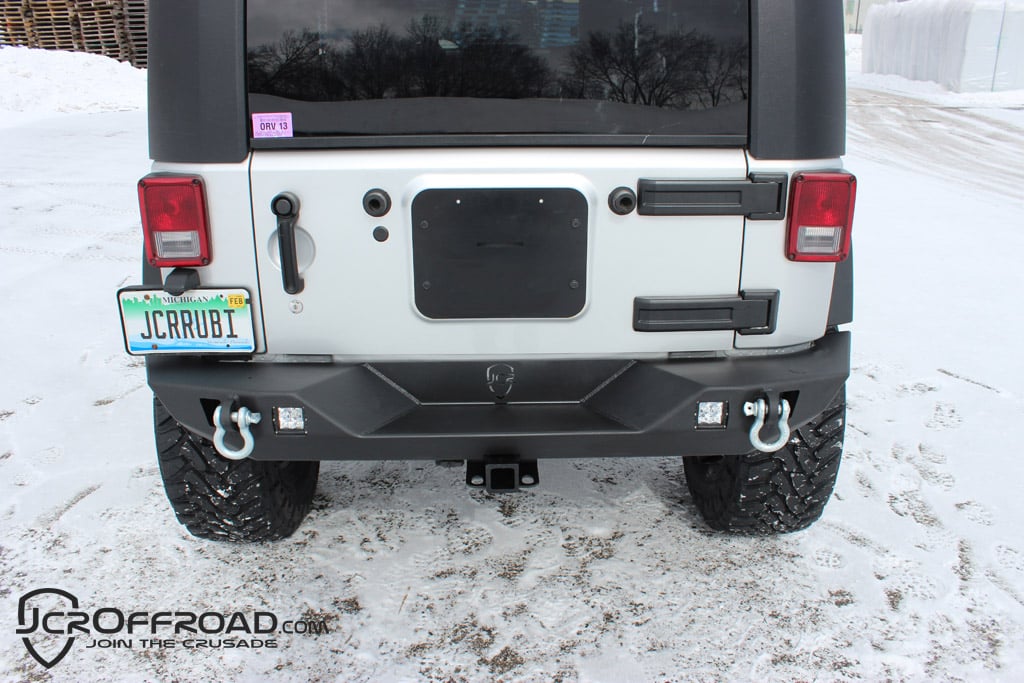 Rear Bumper Full-Width - Tire Carrier Ready | Vanguard | Wrangler (07-18)