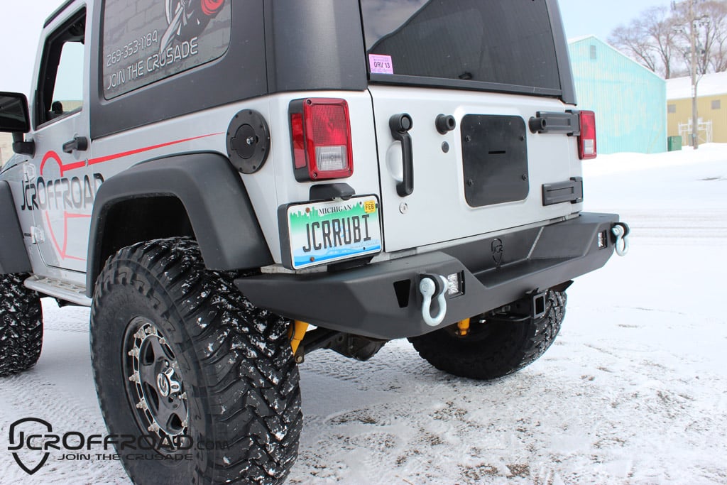 Rear Bumper Full-Width - Tire Carrier Ready | Vanguard | Wrangler (07-18)