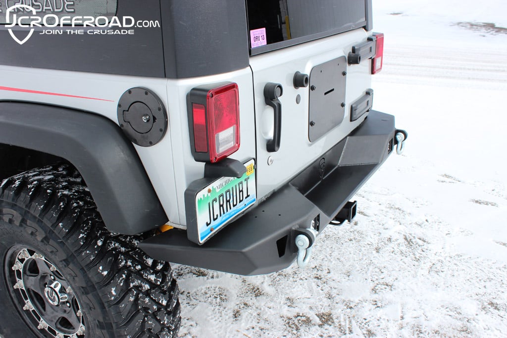 Rear Bumper Full-Width - Tire Carrier Ready | Vanguard | Wrangler (07-18)