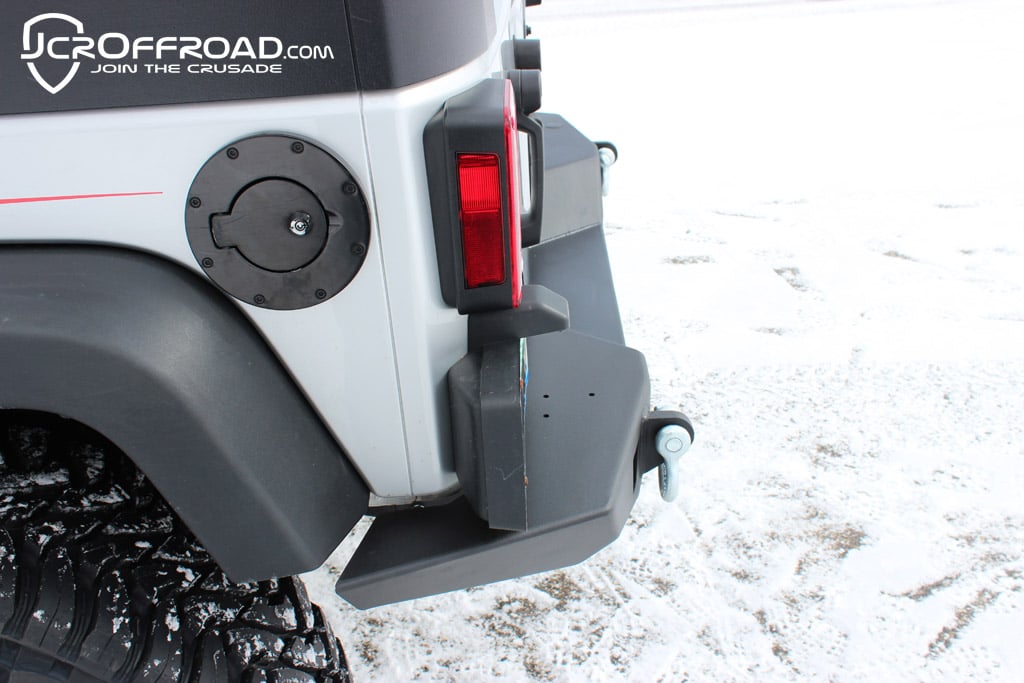 Rear Bumper Full-Width - Tire Carrier Ready | Vanguard | Wrangler (07-18)