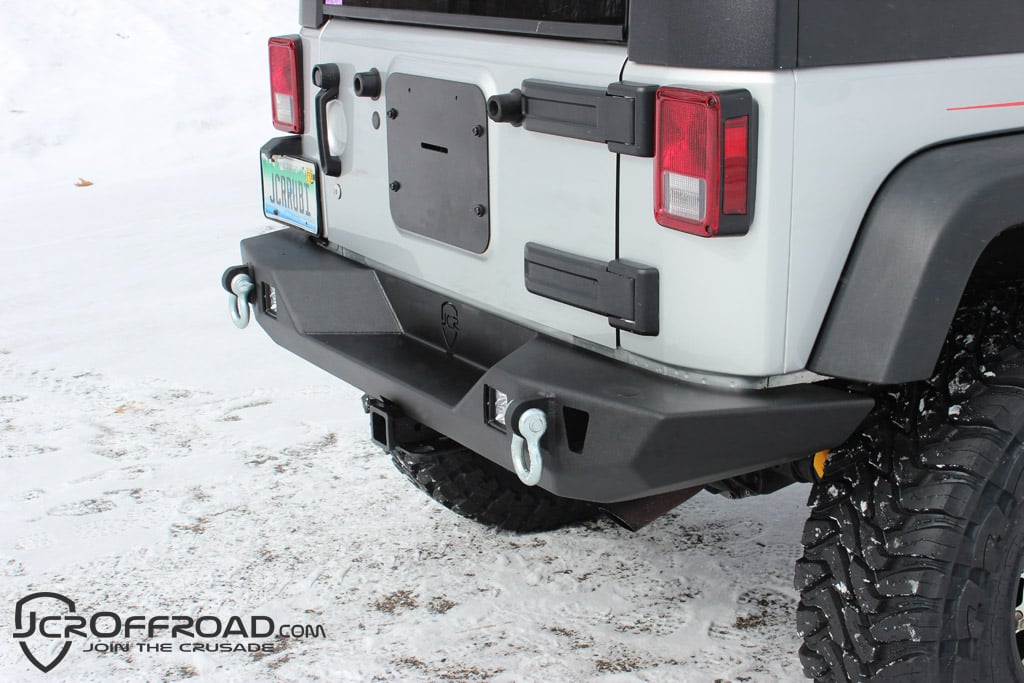 Rear Bumper Full-Width - Tire Carrier Ready | Vanguard | Wrangler (07-18)