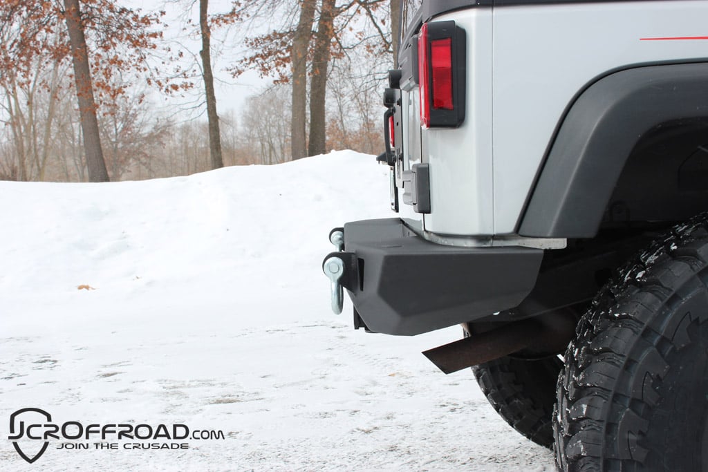 Rear Bumper Full-Width - Tire Carrier Ready | Vanguard | Wrangler (07-18)