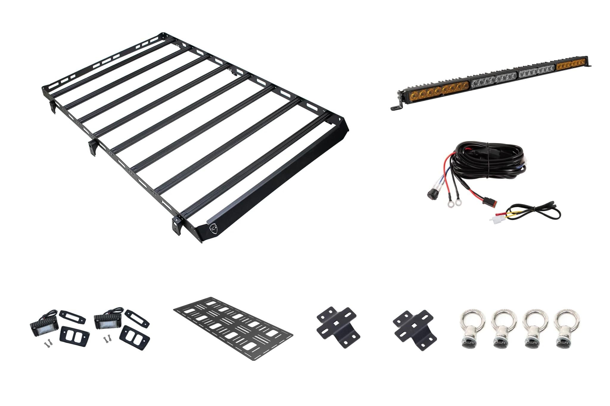 Roof Rack Bundle | Jeep Wrangler JLU 4 Door (2018+)