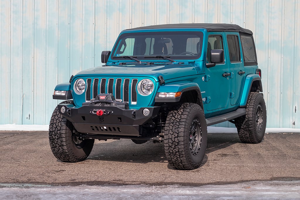 Mid-width Front Bumper | Crusader | Jeep Wrangler JL (18+) & Gladiator JT (20+)
