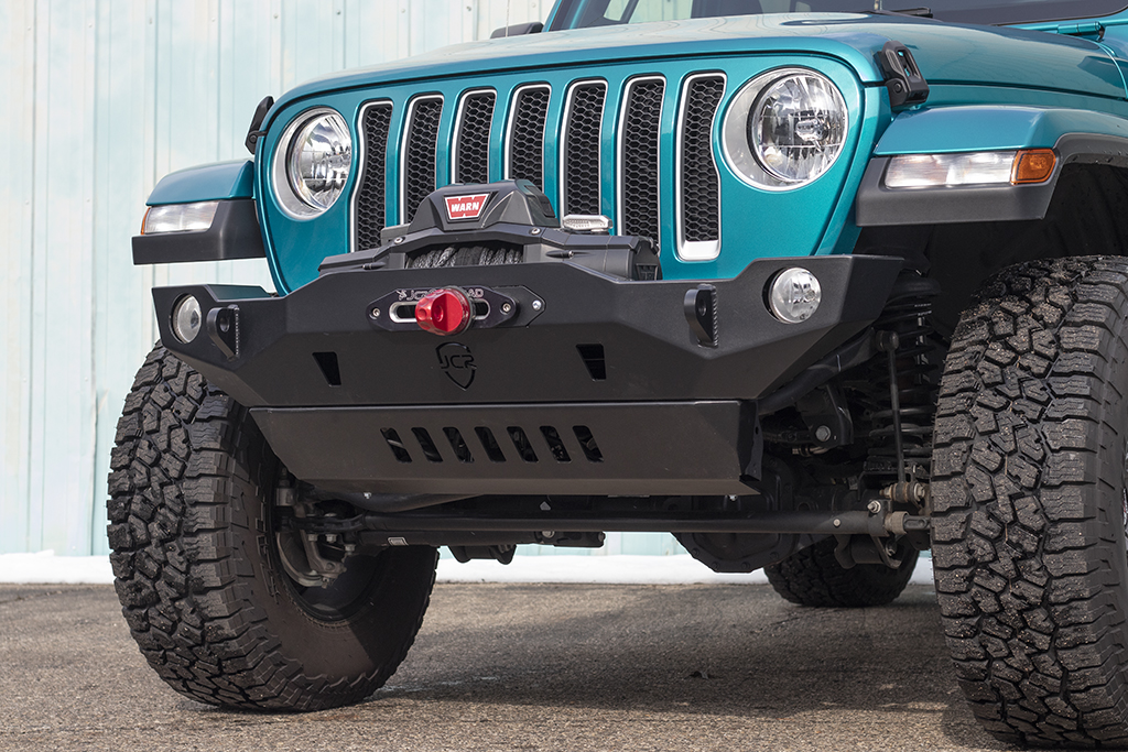 Mid-width Front Bumper | Crusader | Jeep Wrangler JL (18+) & Gladiator JT (20+)