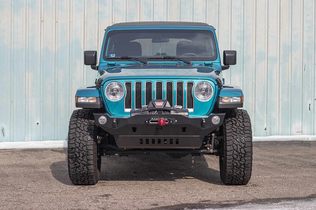 Mid-width Front Bumper | Crusader | Jeep Wrangler JL (18+) & Gladiator JT (20+)