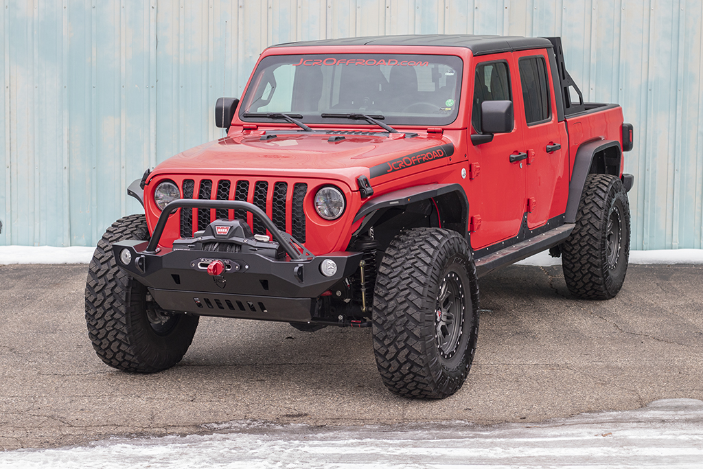 Mid-width Front Bumper | Crusader | Jeep Wrangler JL (18+) & Gladiator JT (20+)