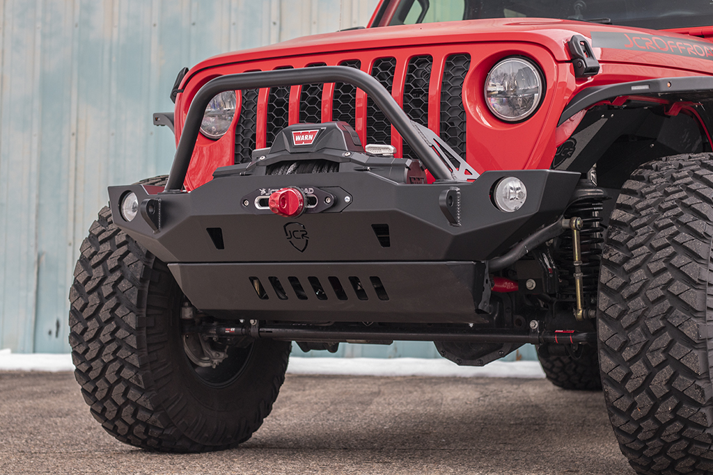 Mid-width Front Bumper | Crusader | Jeep Wrangler JL (18+) & Gladiator JT (20+)