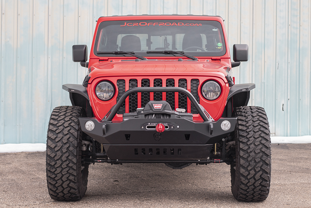Mid-width Front Bumper | Crusader | Jeep Wrangler JL (18+) & Gladiator JT (20+)