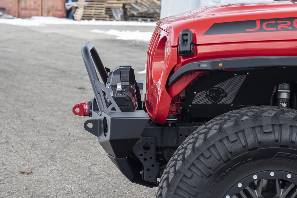 Mid-width Front Bumper | Crusader | Jeep Wrangler JL (18+) & Gladiator JT (20+)