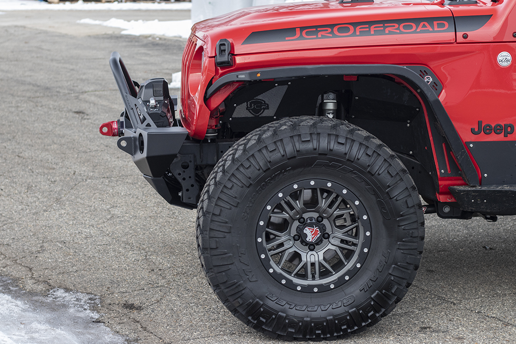 Mid-width Front Bumper | Crusader | Jeep Wrangler JL (18+) & Gladiator JT (20+)