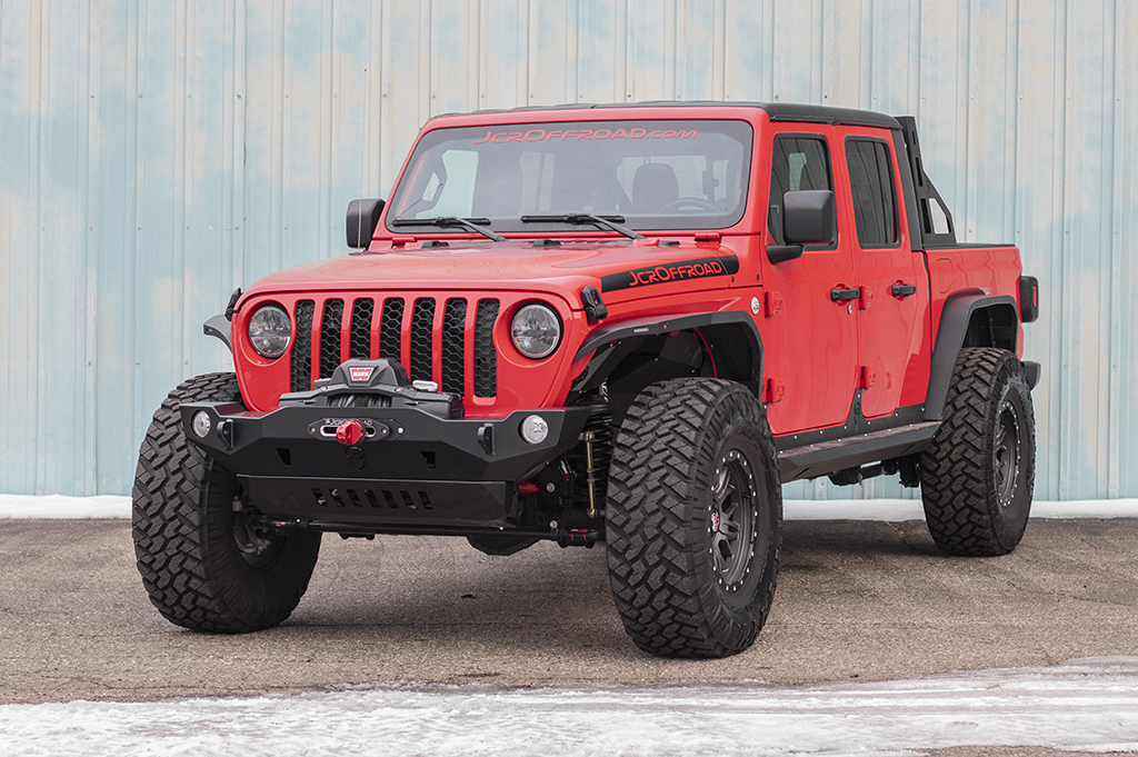 Mid-width Front Bumper | Crusader | Jeep Wrangler JL (18+) & Gladiator JT (20+)