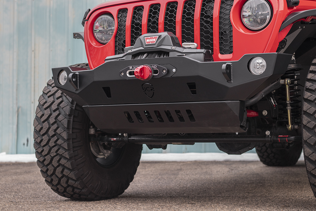 Mid-width Front Bumper | Crusader | Jeep Wrangler JL (18+) & Gladiator JT (20+)