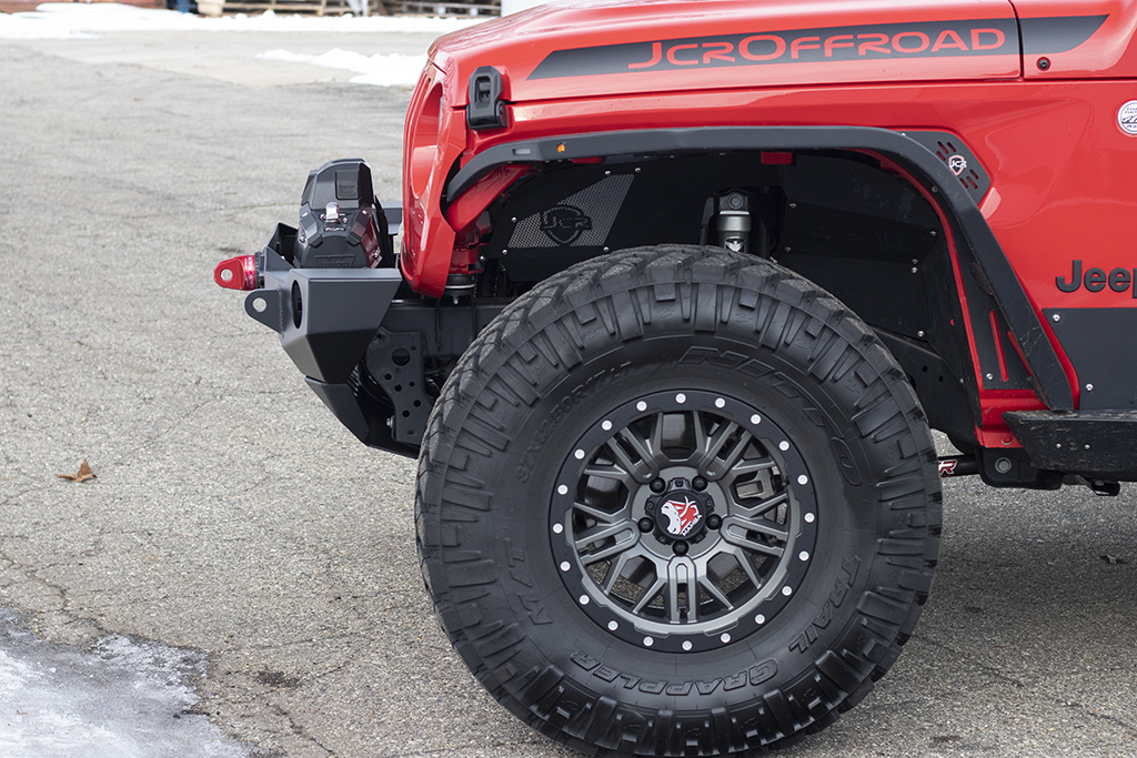 Mid-width Front Bumper | Crusader | Jeep Wrangler JL (18+) & Gladiator JT (20+)