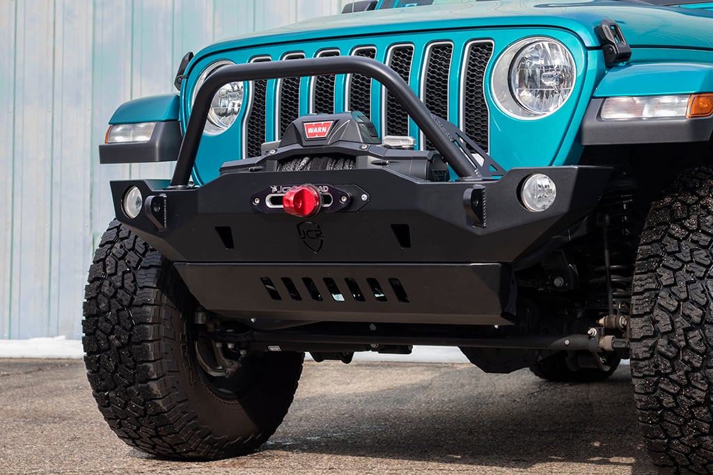 Mid-width Front Bumper | Crusader | Jeep Wrangler JL (18+) & Gladiator JT (20+)