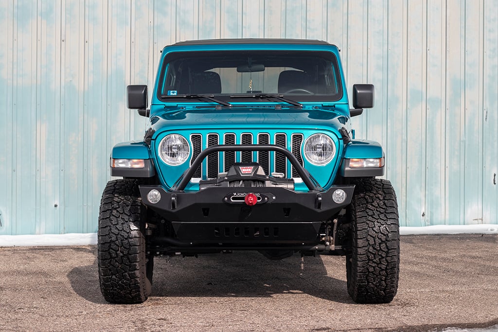 Mid-width Front Bumper | Crusader | Jeep Wrangler JL (18+) & Gladiator JT (20+)