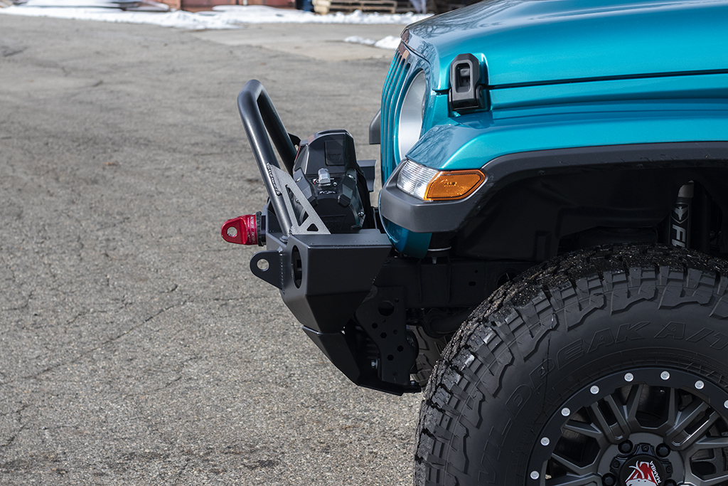 Mid-width Front Bumper | Crusader | Jeep Wrangler JL (18+) & Gladiator JT (20+)