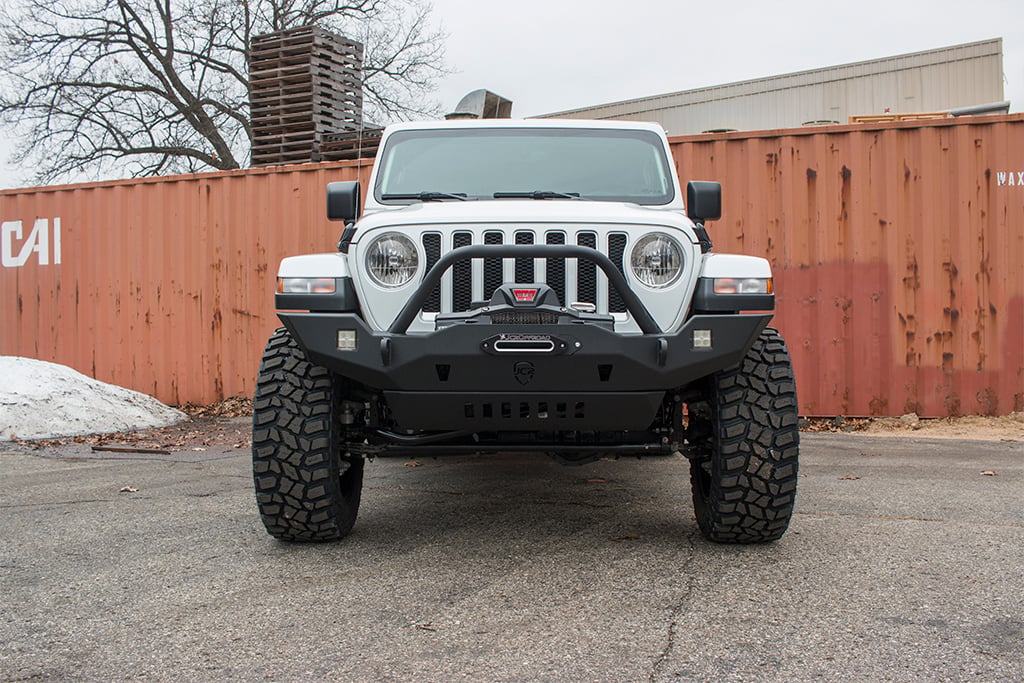 Full-width Front Bumper | Vanguard | Jeep Wrangler JL (2018+) & Gladiator JT (2020+)