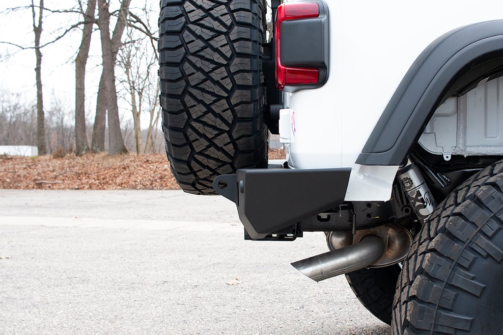Rear Bumper Full-Width - Tire Carrier Ready | Vanguard | Wrangler (2018+)