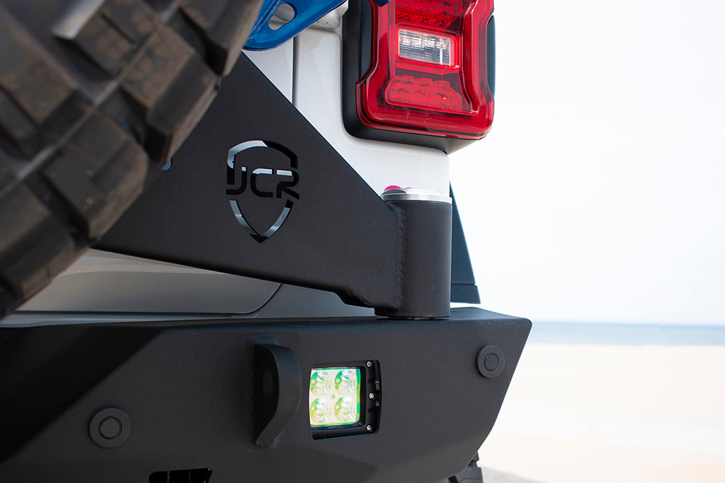 Rear Bumper Full-Width - Tire Carrier Ready | Vanguard | Wrangler (2018+)