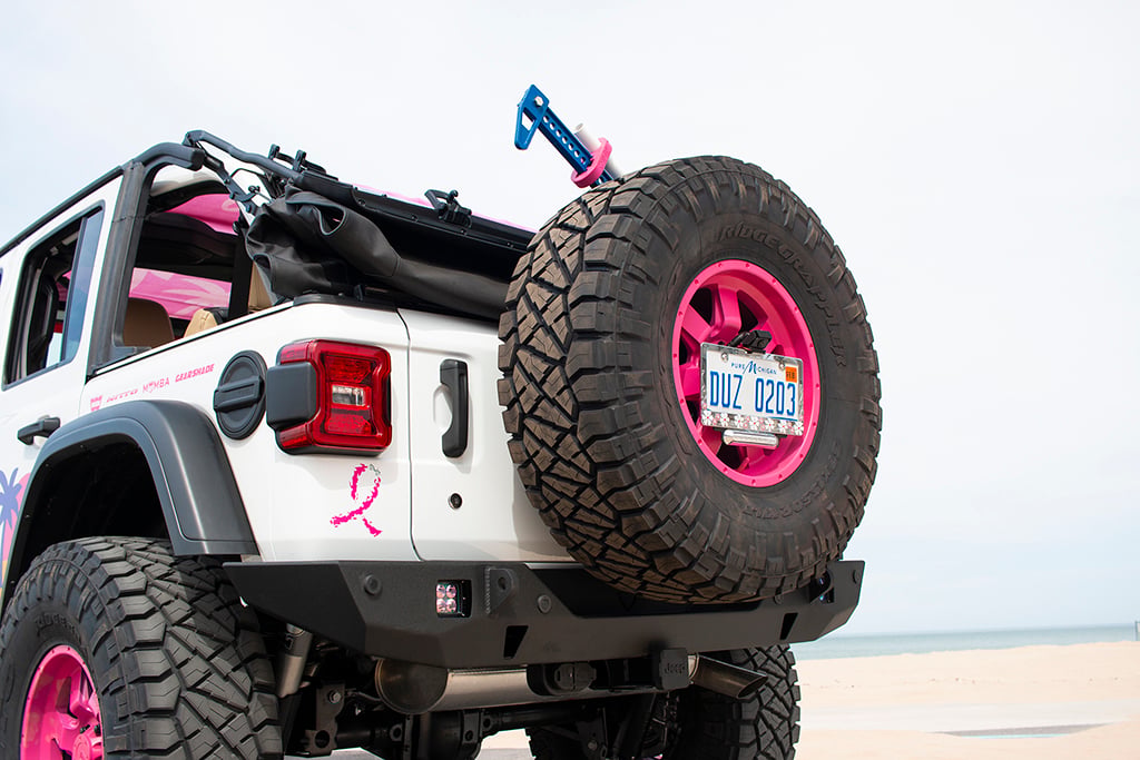 Rear Bumper Full-Width - Tire Carrier Ready | Vanguard | Wrangler (2018+)