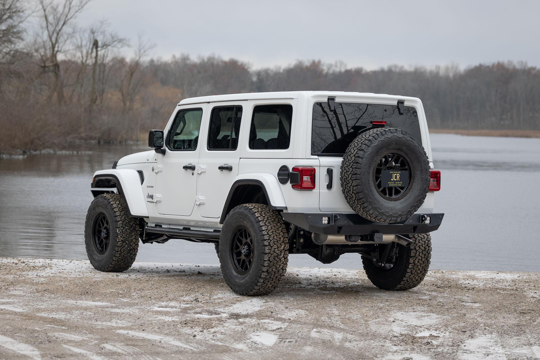 Rear Bumper Full-Width - Tire Carrier Ready | Vanguard | Wrangler (2018+)