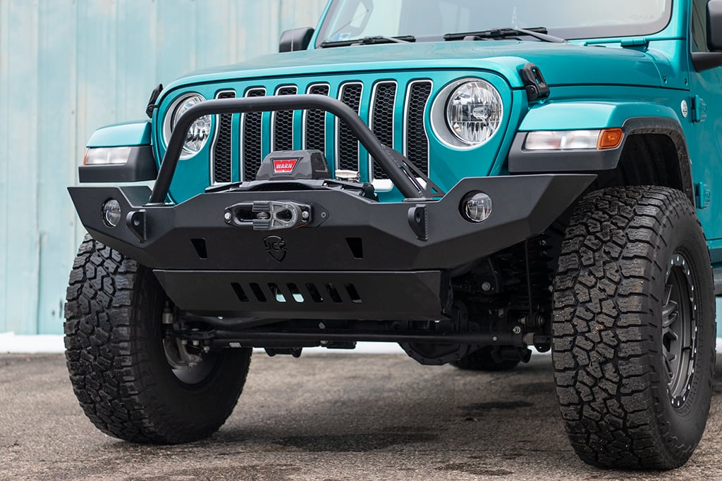 Full-width Front Bumper | Vanguard | Jeep Wrangler JL (2018+) & Gladiator JT (2020+)