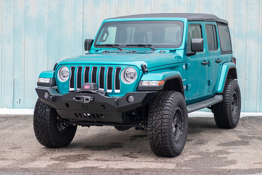 Full-width Front Bumper | Vanguard | Jeep Wrangler JL (2018+) & Gladiator JT (2020+)
