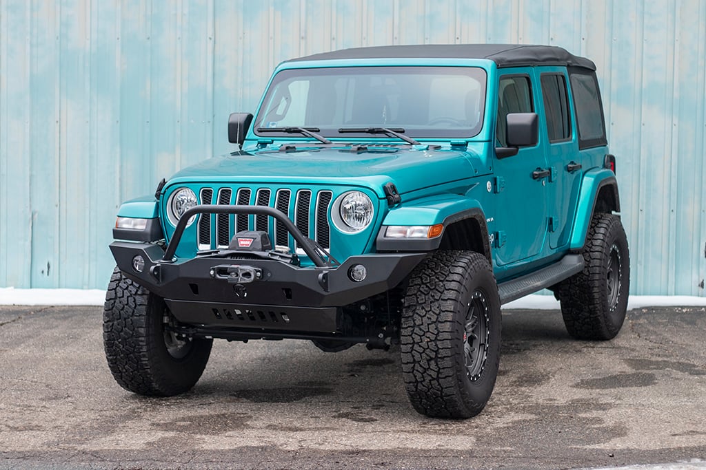 Full-width Front Bumper | Vanguard | Jeep Wrangler JL (2018+) & Gladiator JT (2020+)