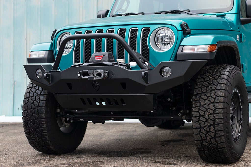 Full-width Front Bumper | Vanguard | Jeep Wrangler JL (2018+) & Gladiator JT (2020+)