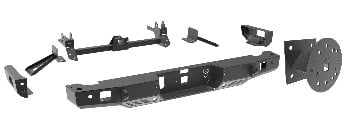 Rear Bumper Bundle 1 - Full Size Spare | Jeep Gladiator JT (20+)