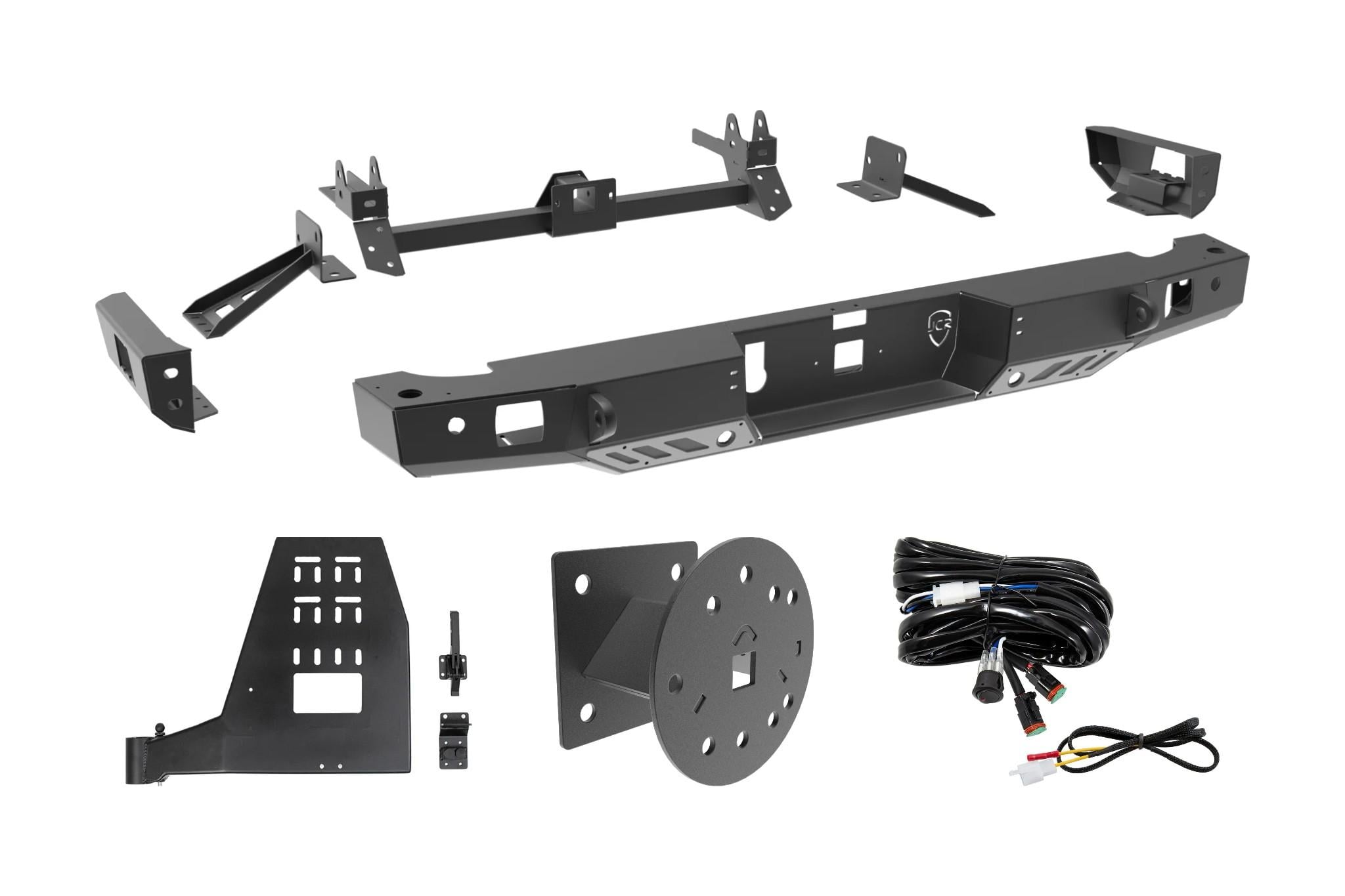 Rear Bumper Bundle 1 - Full Size Spare | Jeep Gladiator JT (20+)