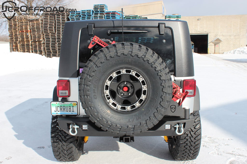 Shield Tire Carrier Hi-Lift Mount | Jeep Wrangler JK  (07-18)