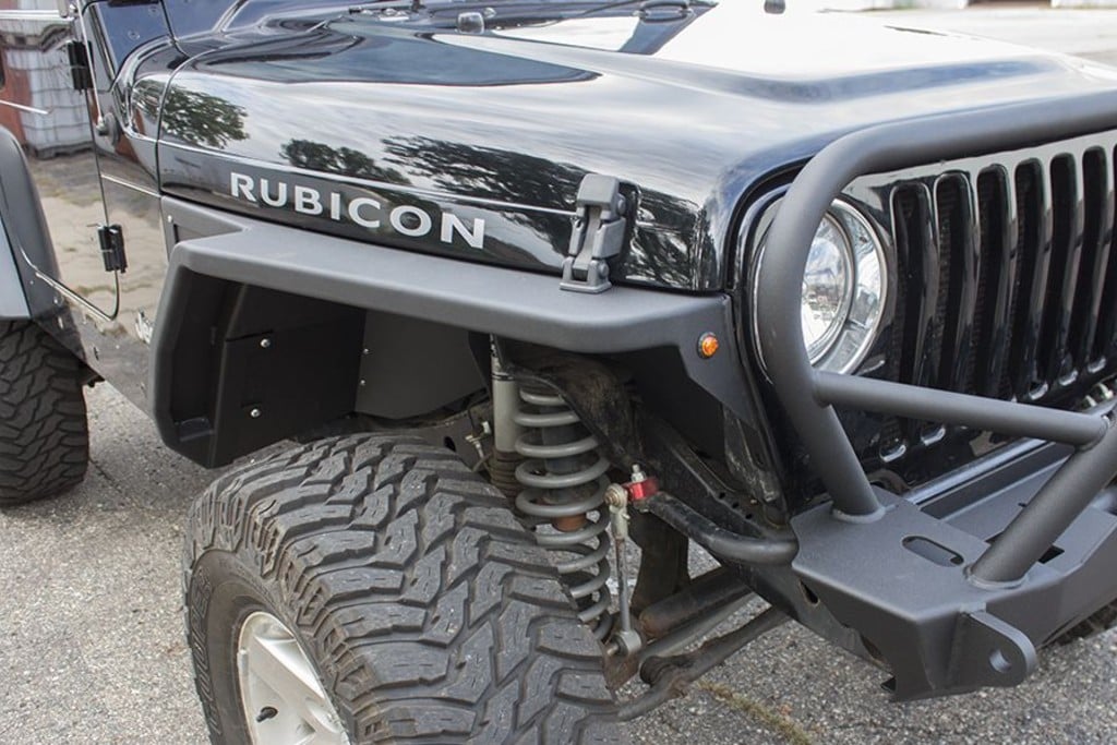 Jeep Tube Fenders | Front Crusader Mid-Width | Jeep Wrangler TJ, LJ, YJ (87-06)