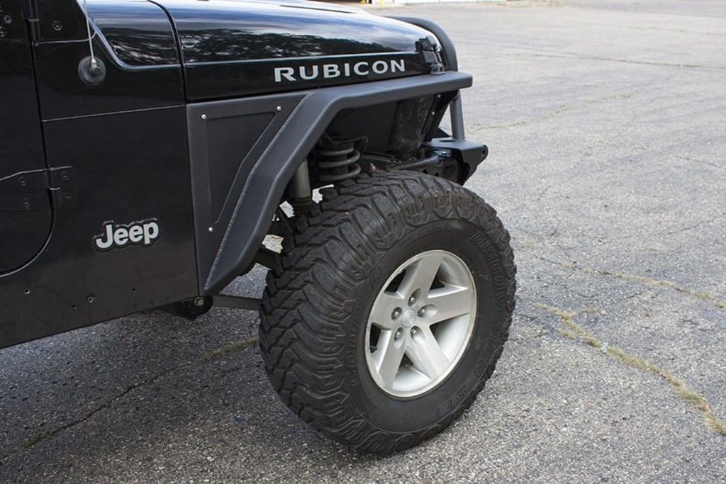 Jeep Tube Fenders | Front Crusader Mid-Width | Jeep Wrangler TJ, LJ, YJ (87-06)