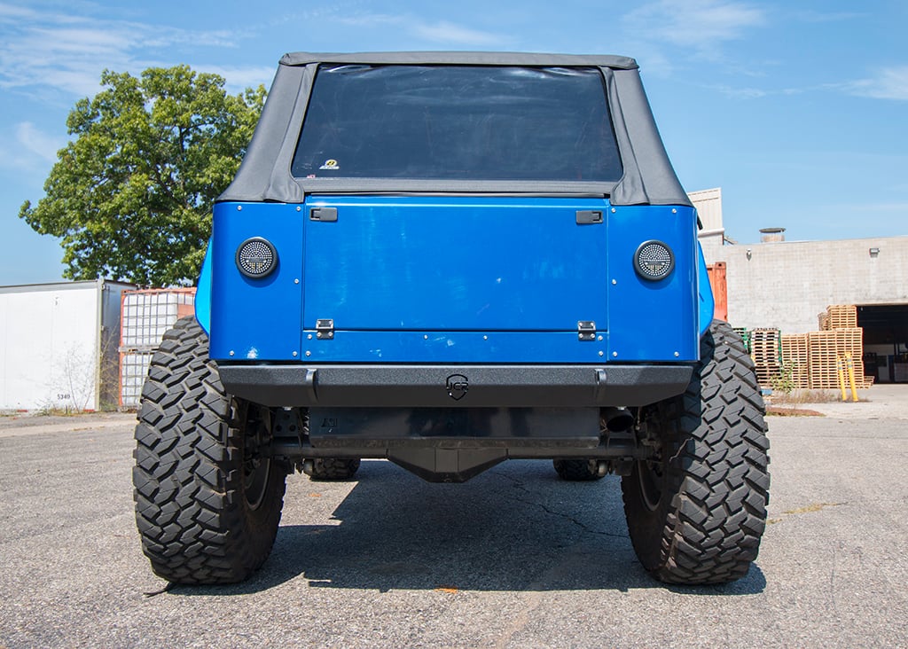 Wrangler Rear Bumper | Dagger | Jeep TJ, LJ, YJ (86-06)