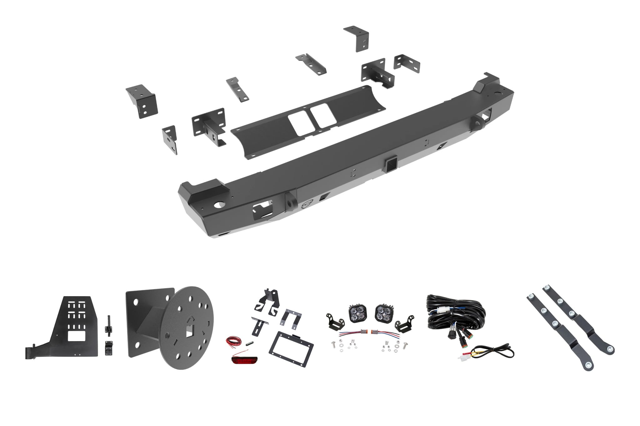 Rear Bumper Bundle 1 - Full Size Spare | Jeep Cherokee XJ (84-01)