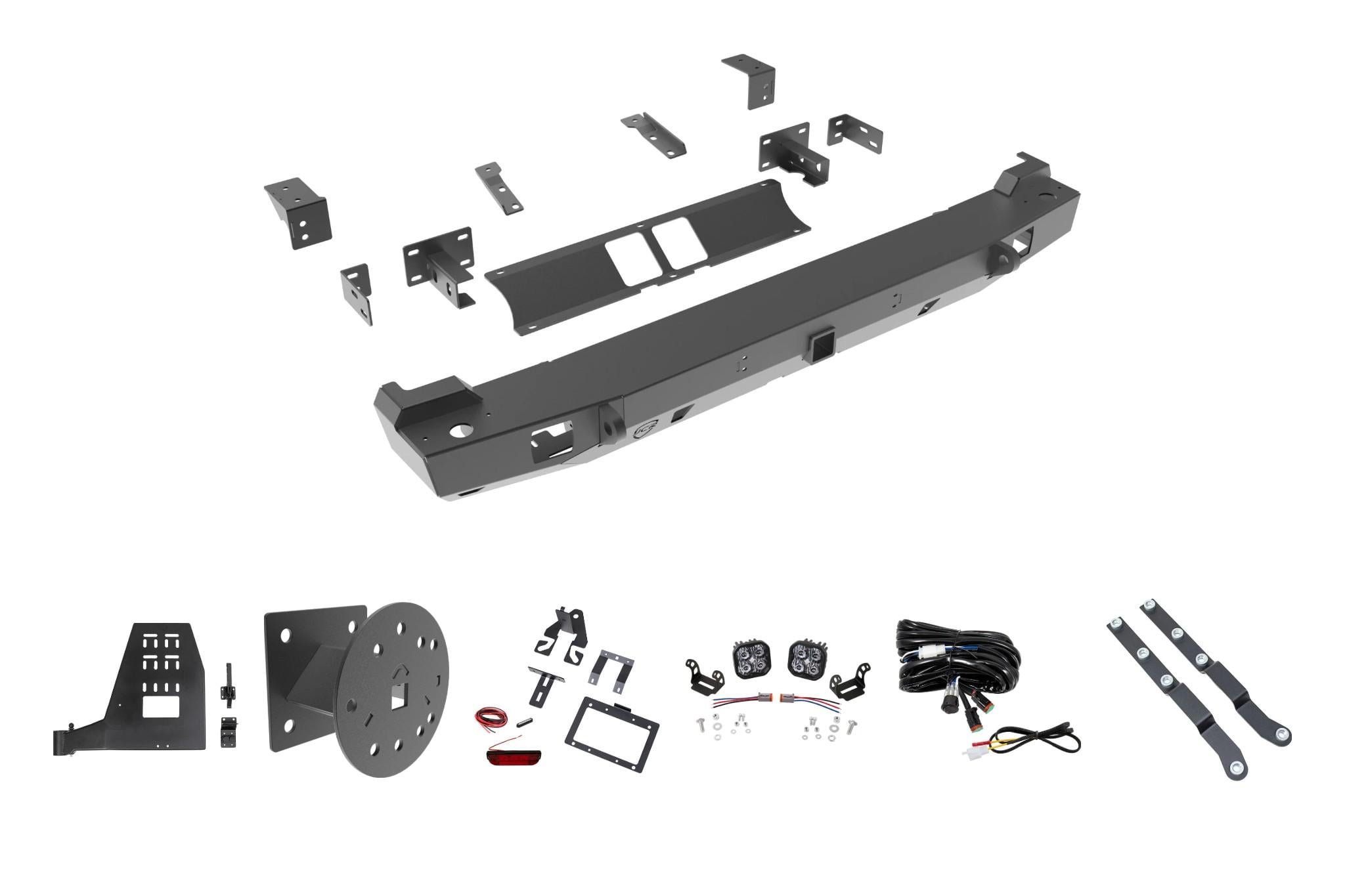 Rear Bumper Bundle 1 - Full Size Spare | Jeep Cherokee XJ (84-01)