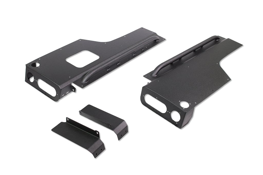 XJ Integrated Upper Quarter Panel Armor | Rub Rail | Jeep Cherokee (97-01)