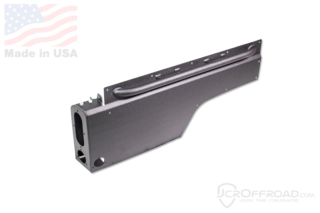 XJ Integrated Upper Quarter Panel Armor | Rub Rail | Jeep Cherokee (97-01)