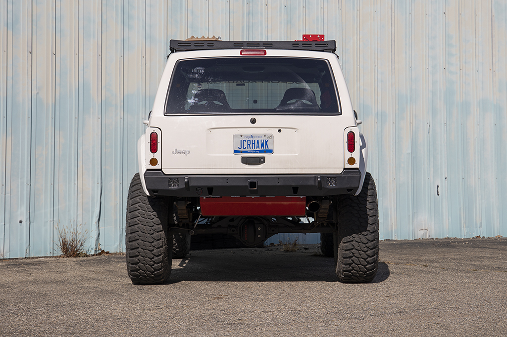 XJ Integrated Upper Quarter Panel Armor | Rub Rail | Jeep Cherokee (97-01)