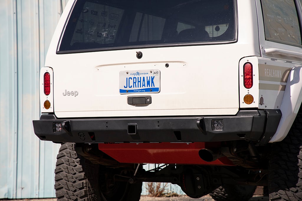 XJ Integrated Upper Quarter Panel Armor | Rub Rail | Jeep Cherokee (97-01)