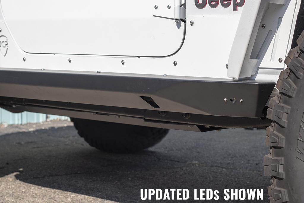 JKU Rock Sliders | Crusader | 4 Door Jeep Wrangler (07-18)