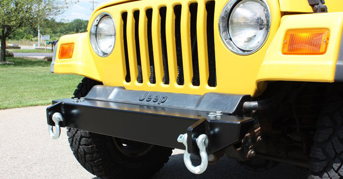 DIY Jeep Bumper | Front | Jeep Wrangler TJ, LJ, YJ, CJ7 (76-06)