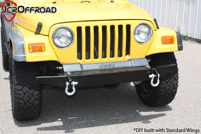 JcrOffroad: DIY Jeep Bumper | Front | Jeep Wrangler TJ, LJ, YJ, CJ7 (76-06)