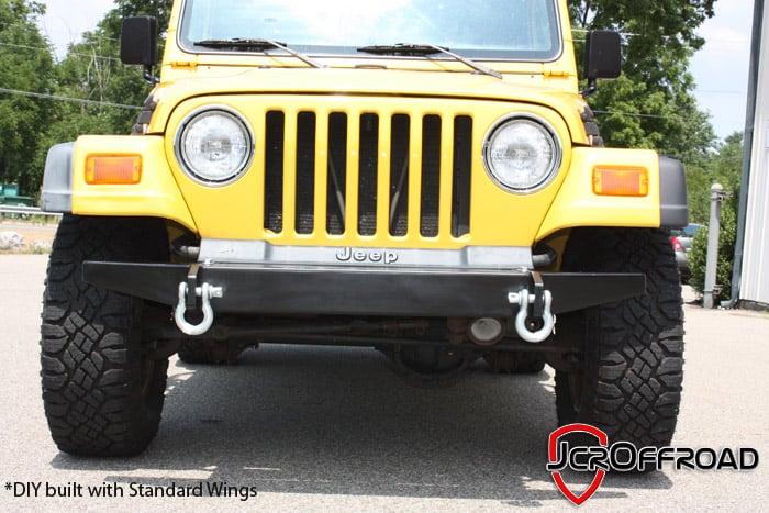 DIY Jeep Bumper | Front | Jeep Wrangler TJ, LJ, YJ, CJ7 (76-06)